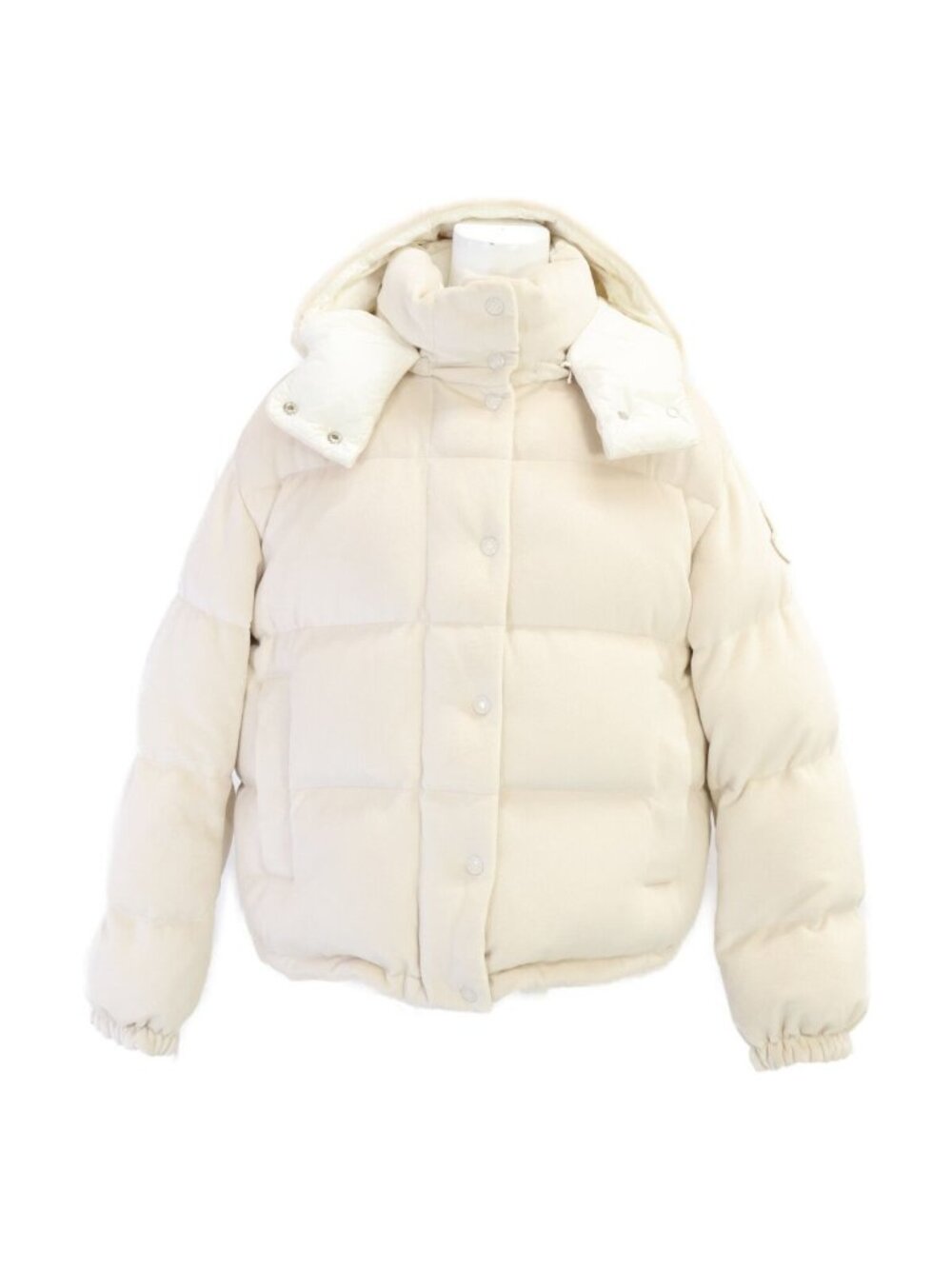 Moncler 23 Annual Daos Down Jacket with Velour Hood 2